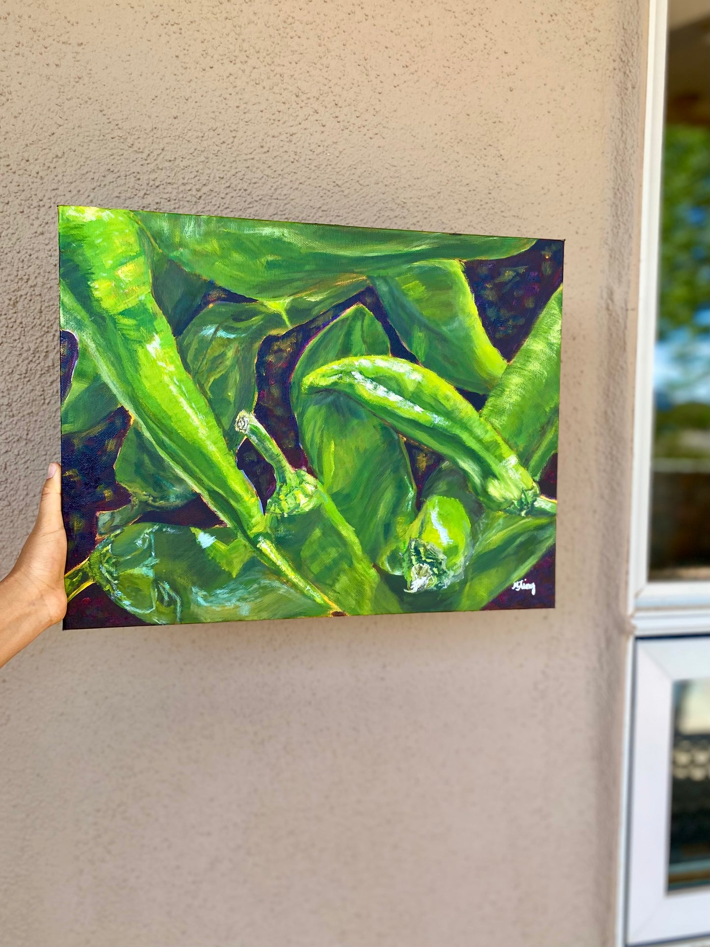 Hatch Green Chile - New Original Painting | Southwest Art