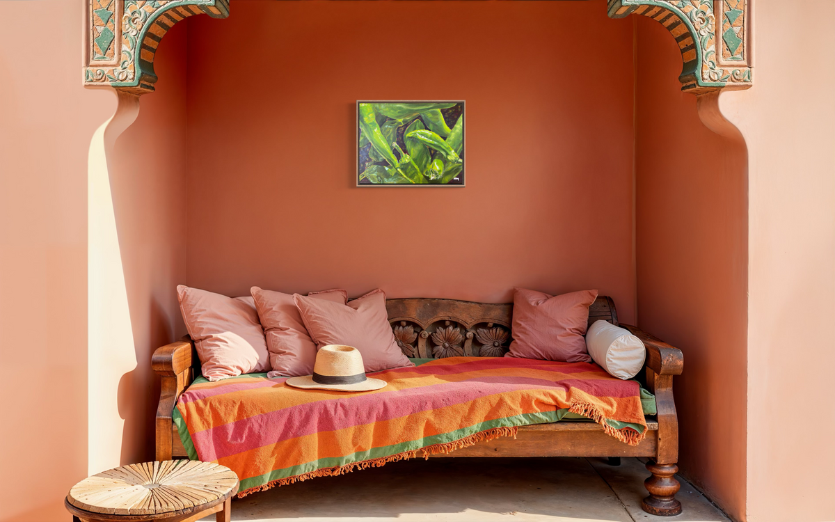 Hatch Green Chile - New Original Painting | Southwest Art