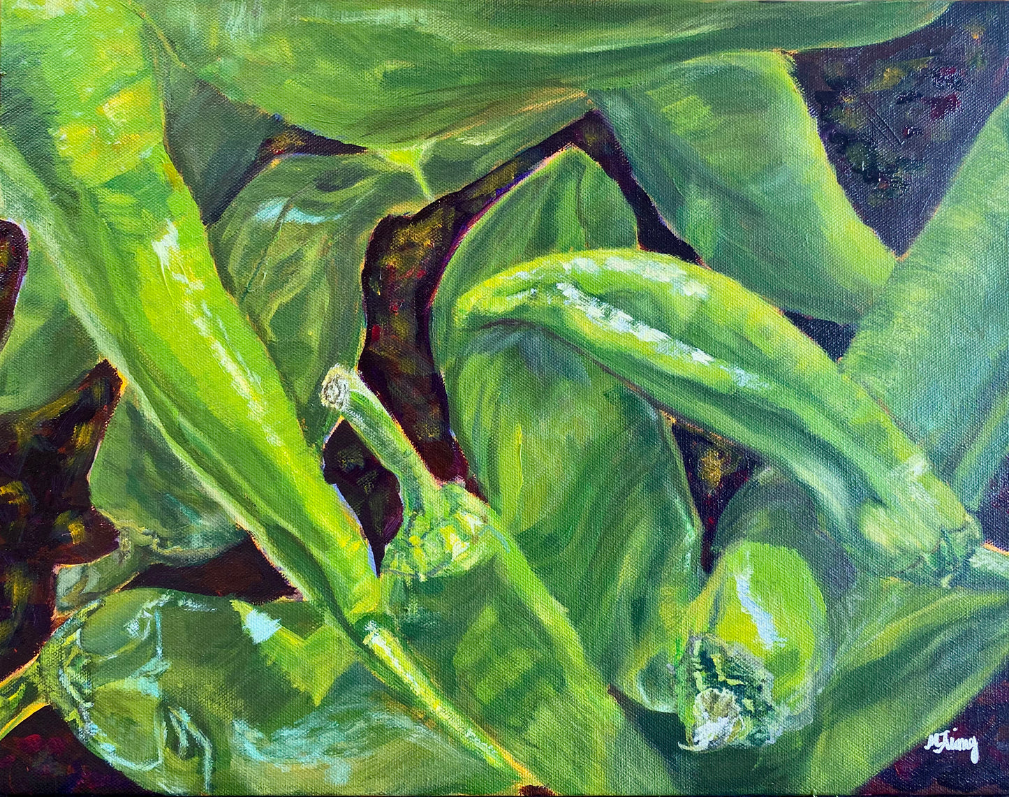 Hatch Green Chile - New Original Painting | Southwest Art
