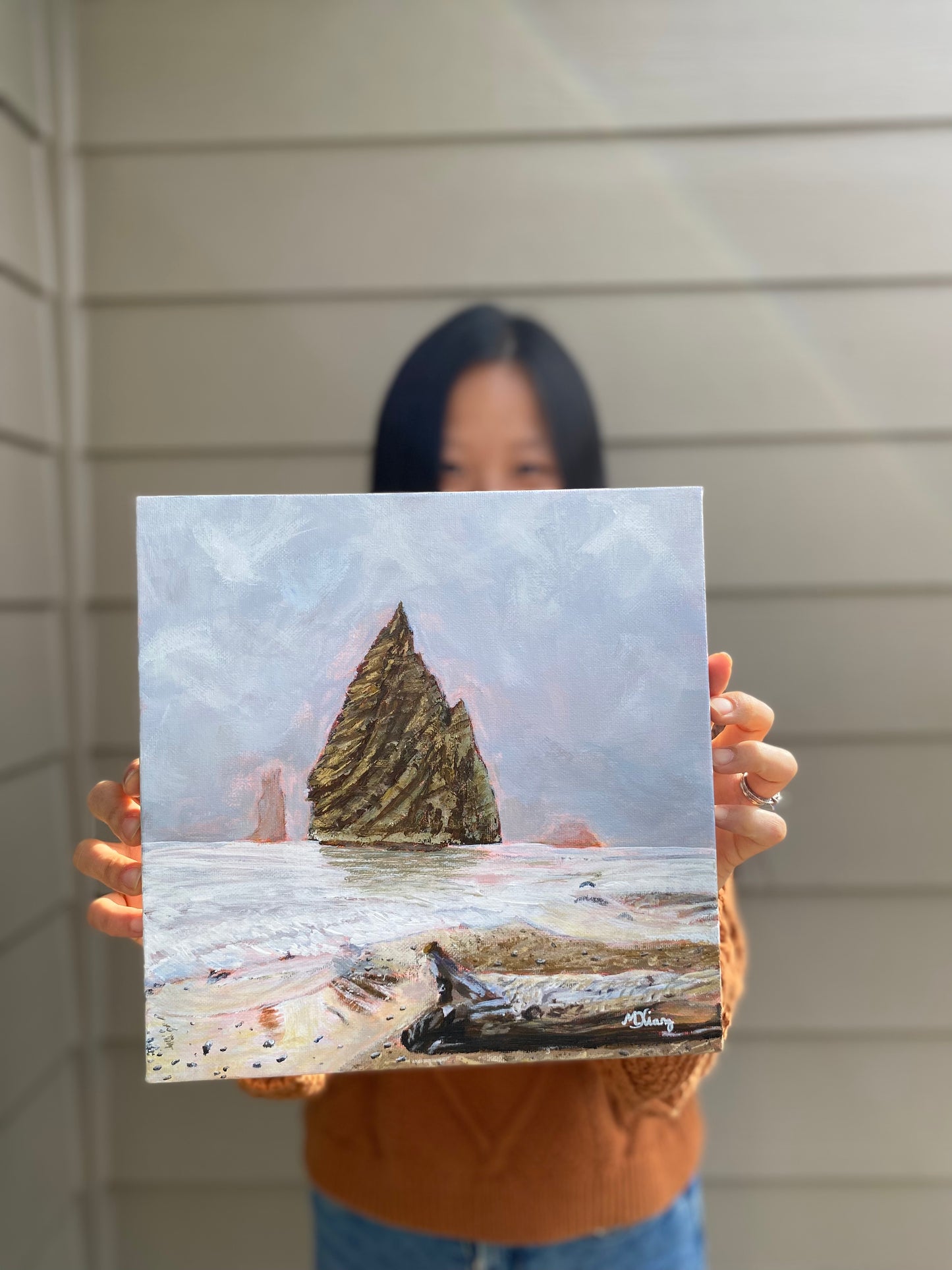 Olympic National Park Original Painting - "PNW Petites" Collection