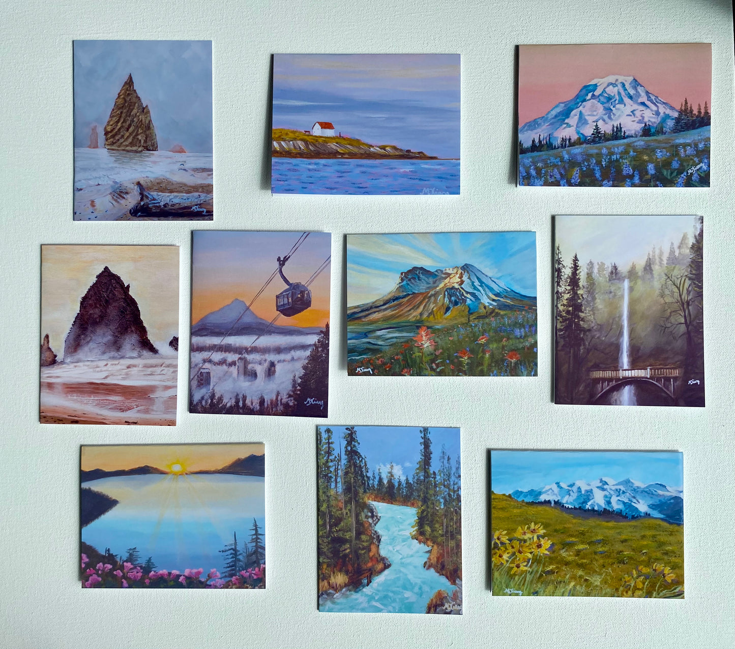 "PNW Petites" Greeting Card Set of 10