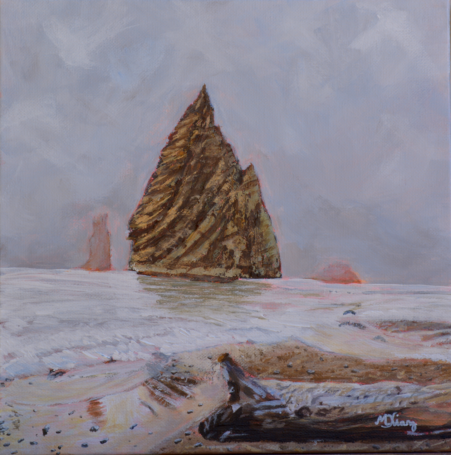 Olympic National Park Original Painting - "PNW Petites" Collection
