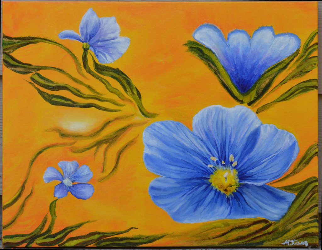 Blue flax