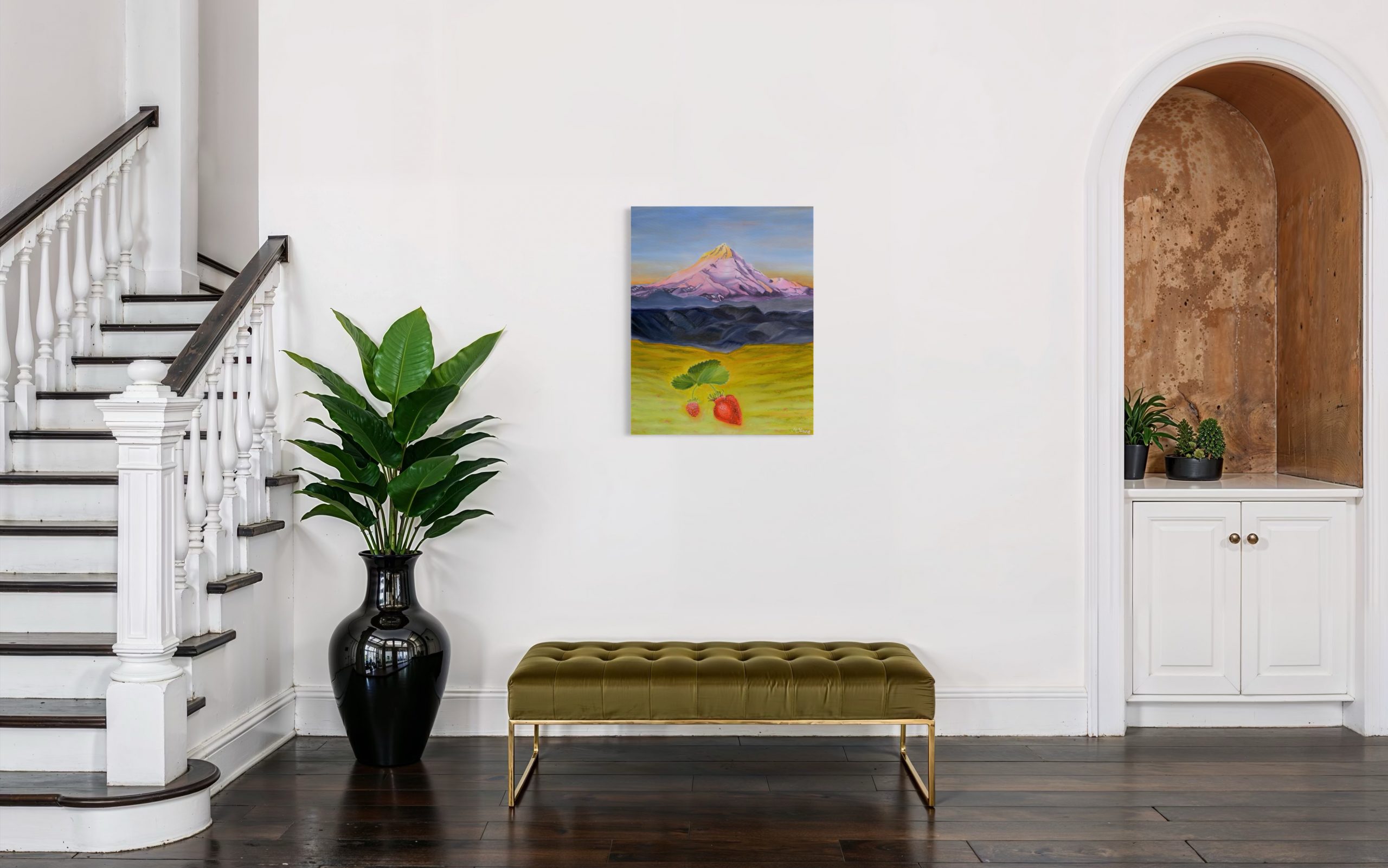 "Hood Strawberry" - Original Oil Painting - Image 14