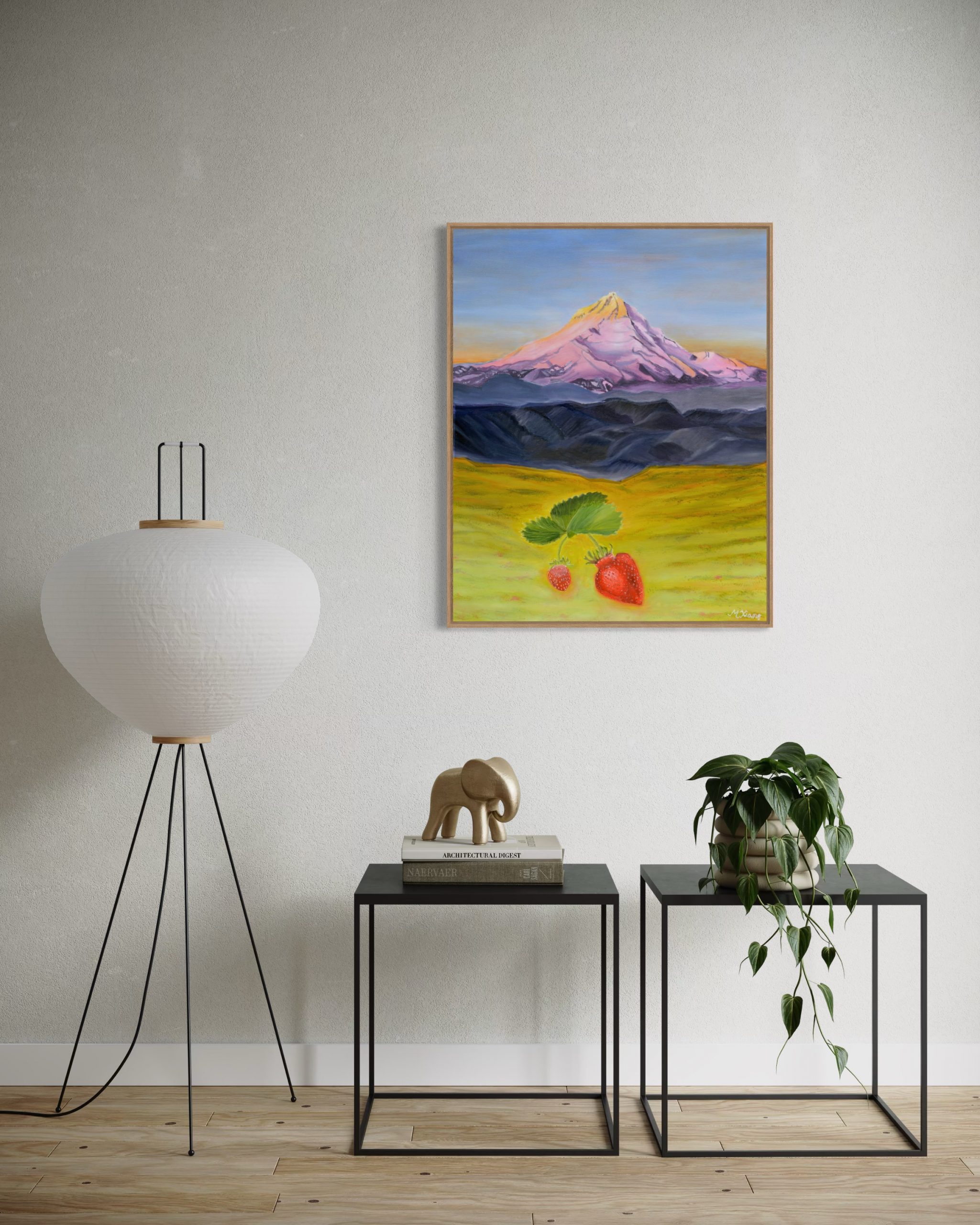 "Hood Strawberry" - Original Oil Painting - Image 17