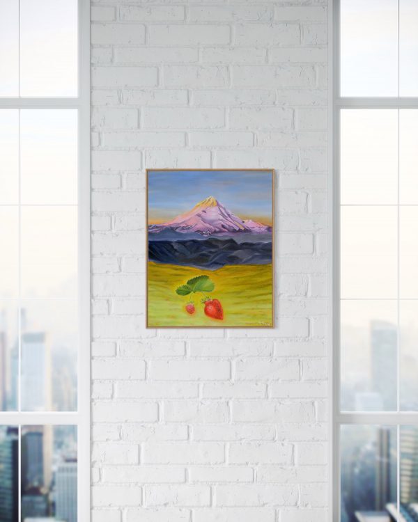 "Hood Strawberry" - Original Oil Painting - Image 18