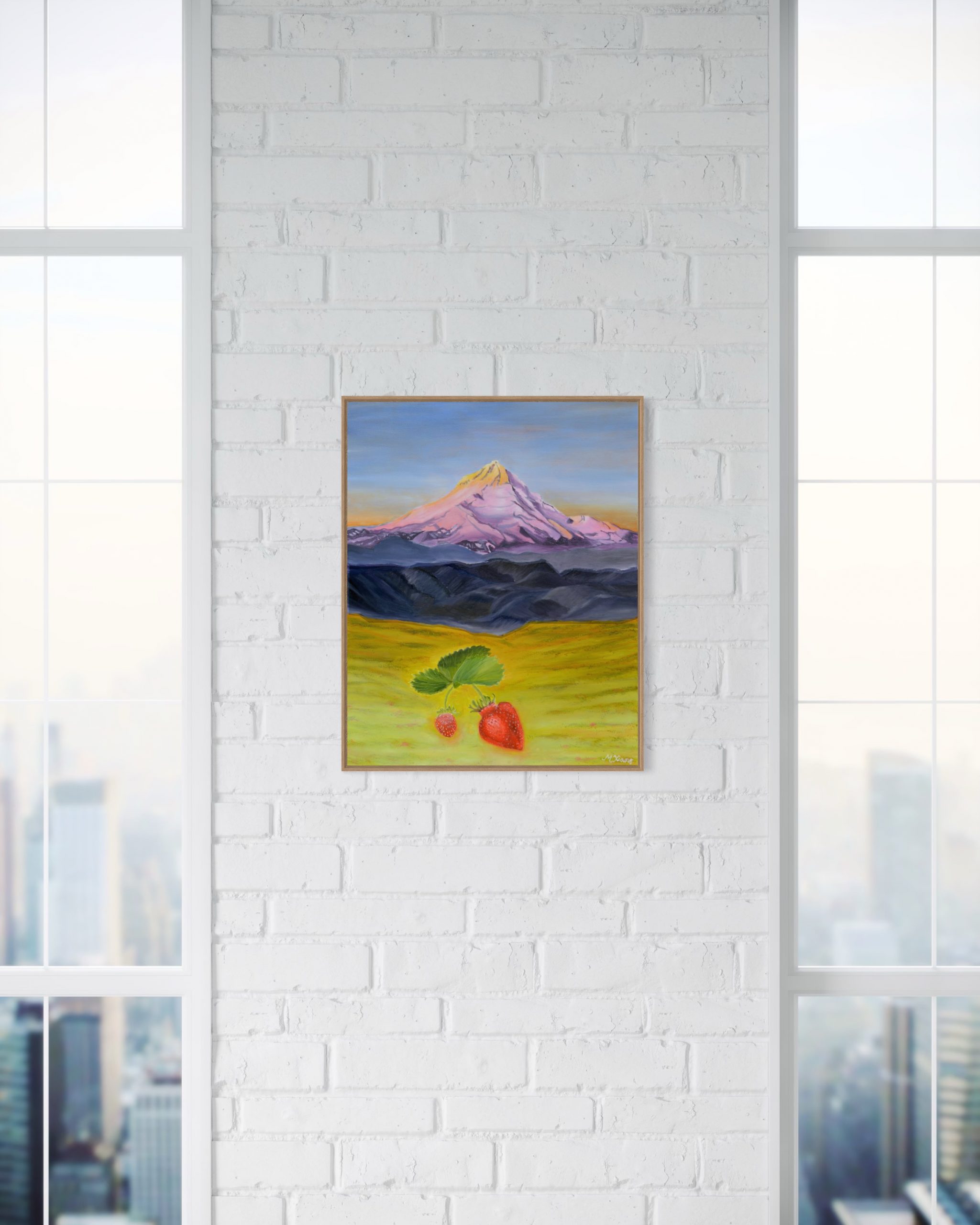 "Hood Strawberry" - Original Oil Painting - Image 18