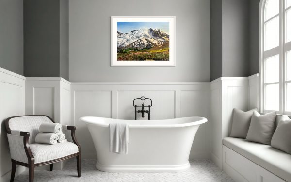 "Golden Hour: Mt. Tahoma" - Giclee Print - Image 10
