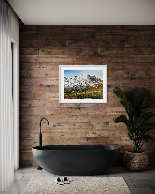 "Golden Hour: Mt. Tahoma" - Giclee Print - Image 4