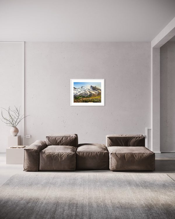 "Golden Hour: Mt. Tahoma" - Giclee Print - Image 12
