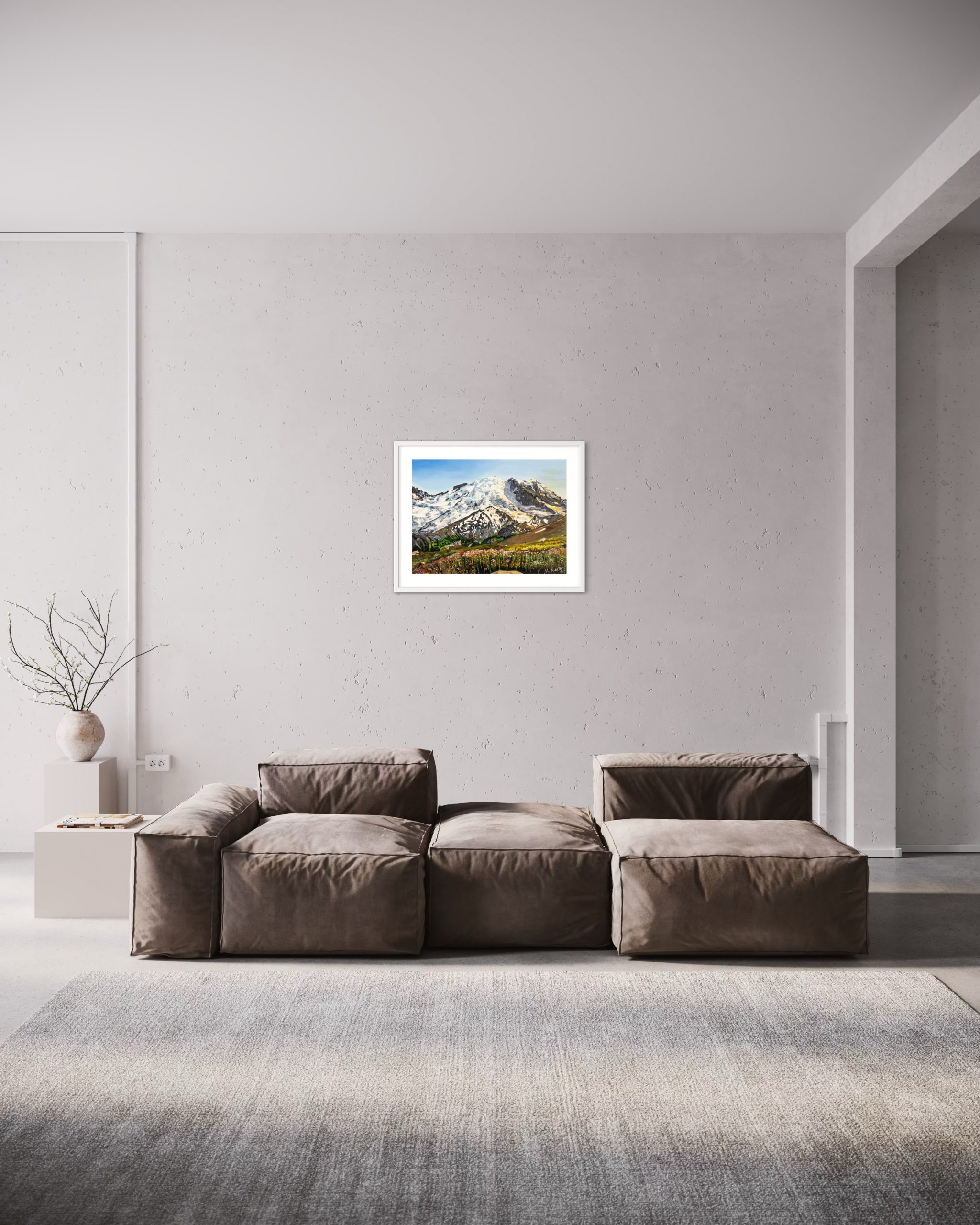 "Golden Hour: Mt. Tahoma" - Giclee Print - Image 12
