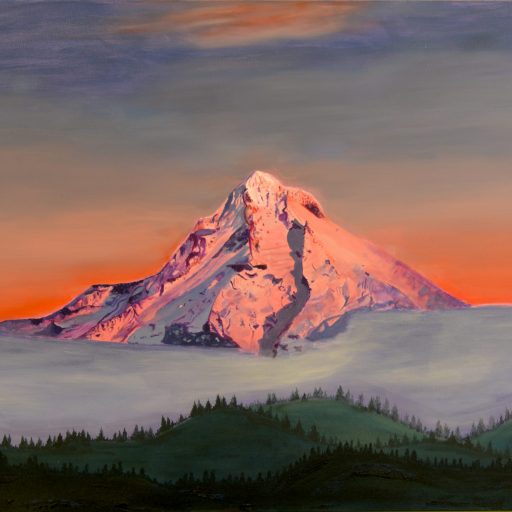Wy'East Alpenglow