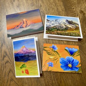 Greeting card set of 4