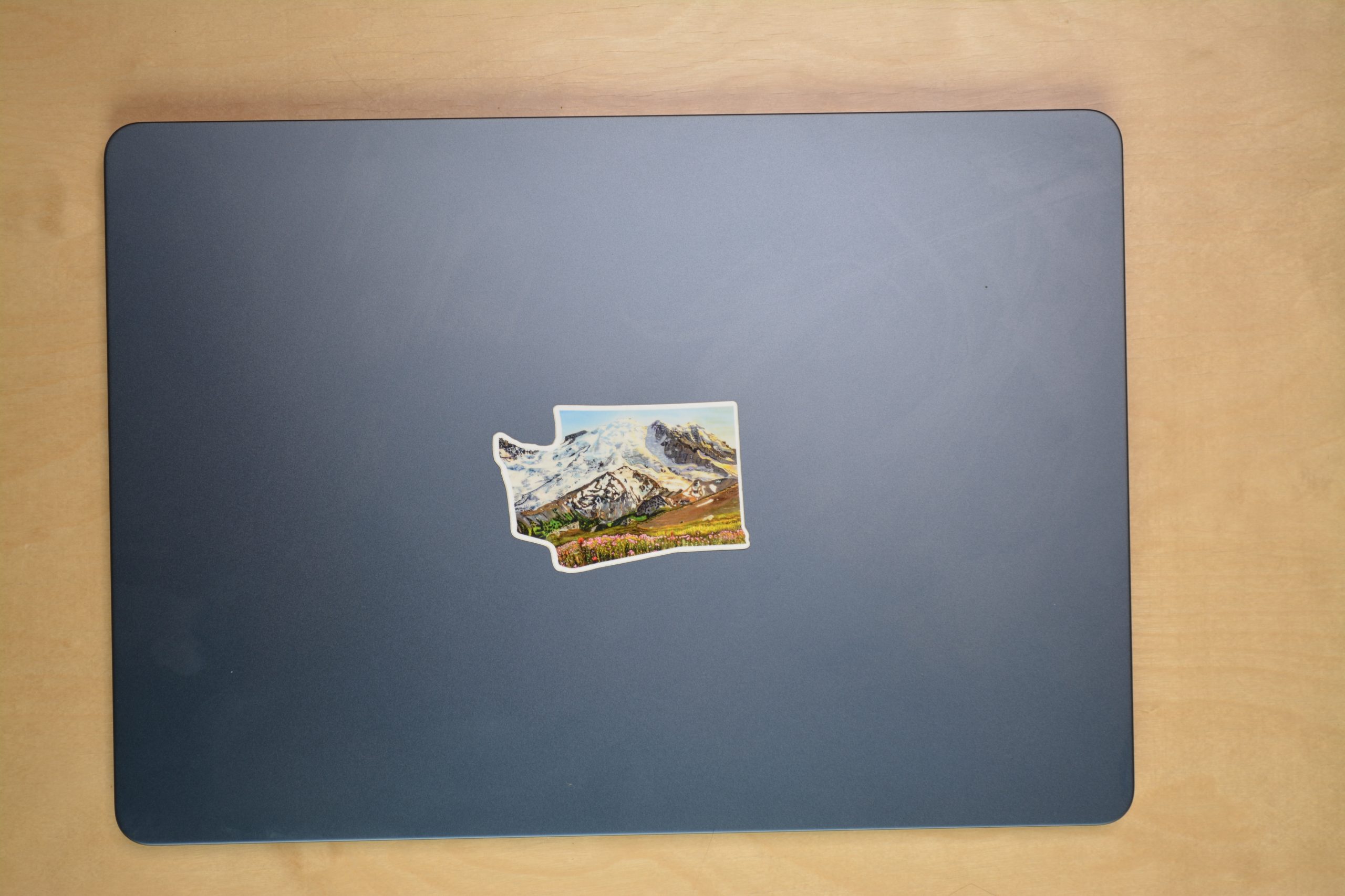 "Golden Hour: Mt. Tahoma (Rainier)" - Sticker - Image 2